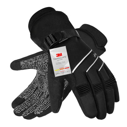 Waterproof Winter Ski Gloves 3M Thinsulate Touchscreen Thermal Outdoor Snowboard Gloves Motorcycle Bike Cycling Gloves Men Women