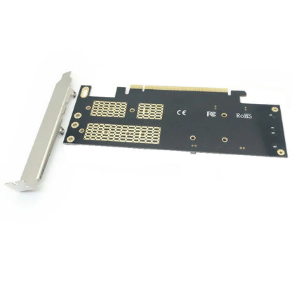 M2 NVMe SSD NGFF to PCIE 3.0 X16 Adapter M Key B Key mSATA PCI Express 3.0 M.2 NVME SSD M2 SATA SSD mSATA 3 in 1 Converter Riser