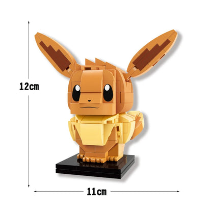 pokemon figures Pikachu cartoon brick pocket monster ball  monster brick set classic cartoon movie doll model children's toys