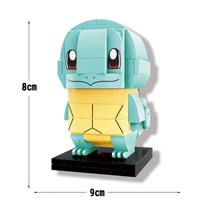 pokemon figures Pikachu cartoon brick pocket monster ball  monster brick set classic cartoon movie doll model children's toys