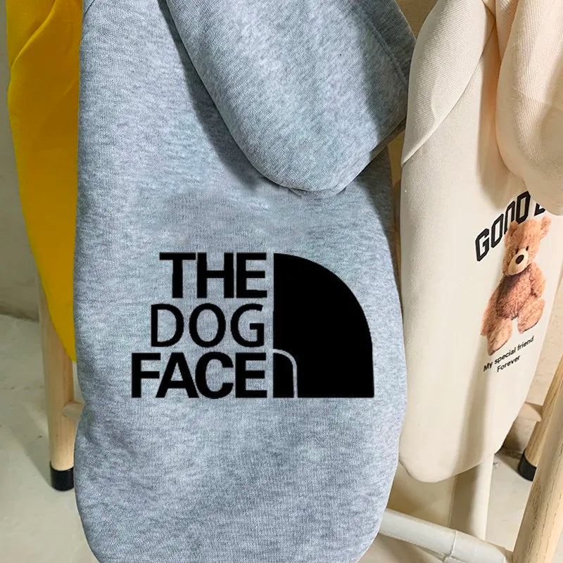 Letter Design Pet Dog Hoodies Cool Dogs Clothes For French Bulldog Dogs Pullover Sweatshirt Coats Small Medium Dogs Chihuahua