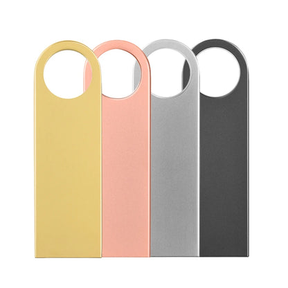 High Speed USB Flash Drive Metal Pen Drive 16GB 32GB 64GB 128GB Pendrives Waterproof USB Stick 2.0 4gb 8gb Memory Stick