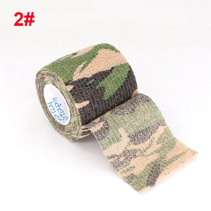 Elastic Bandage Camouflage Elastoplast Disguise Bicycle Self Adhesive Wrap Hunting Bick 4.8m Sports Protector Support