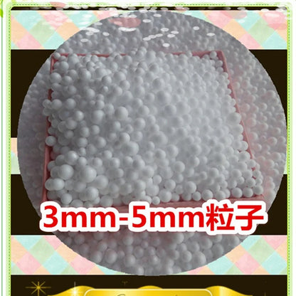 White Foam Balls for Bean Bags, Baby Pillow Filler Bed, Sleeping Baby Bean Bags, Newborn Sofa, Styrofoam Balls, 3-5mm, Wholesale