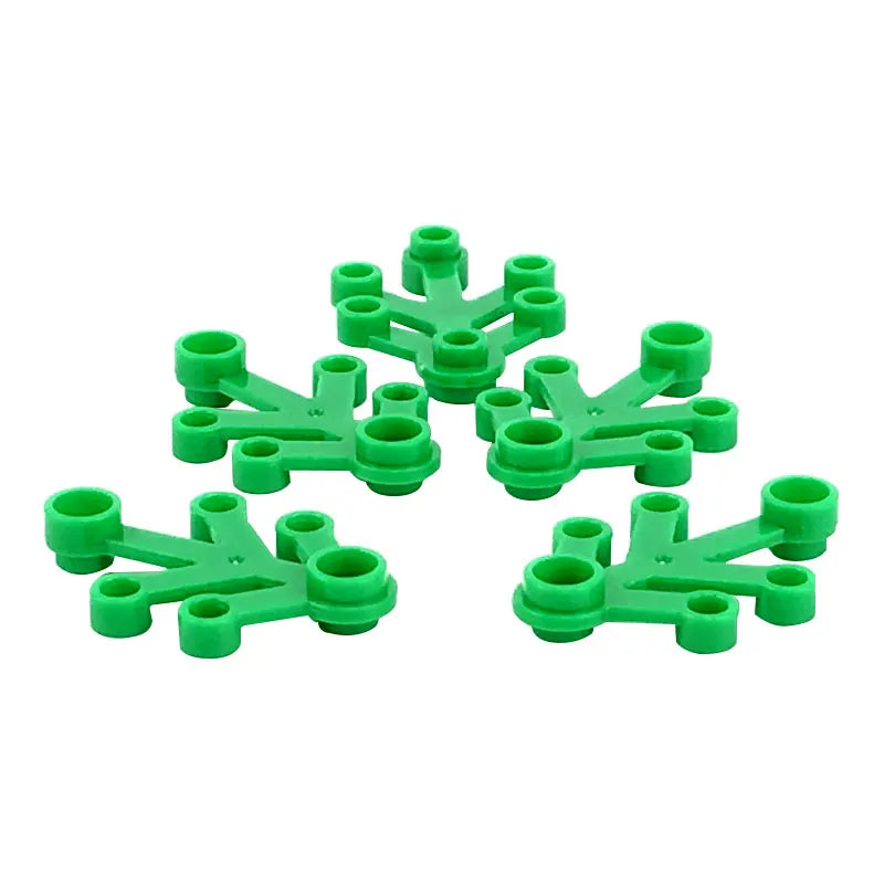 City MOC Plants Trees Flowers Petal Leaf Branch Educational Compatible Building Blocks Toys for Children DIY Bricks 6255 3741