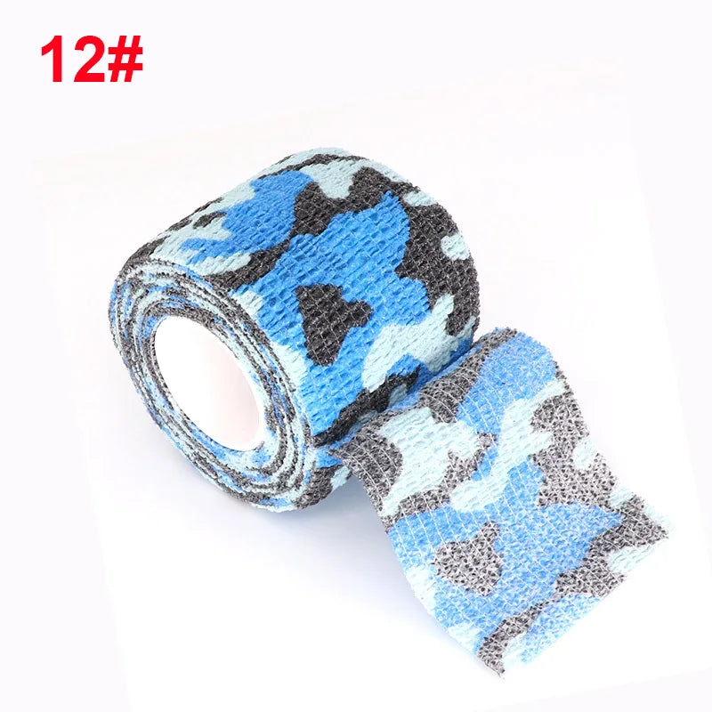 Elastic Bandage Camouflage Elastoplast Disguise Bicycle Self Adhesive Wrap Hunting Bick 4.8m Sports Protector Support