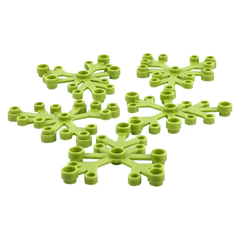 City MOC Plants Trees Flowers Petal Leaf Branch Educational Compatible Building Blocks Toys for Children DIY Bricks 6255 3741