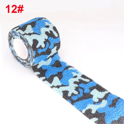 Elastic Bandage Camouflage Elastoplast Disguise Bicycle Self Adhesive Wrap Hunting Bick 4.8m Sports Protector Support