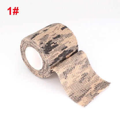 Elastic Bandage Camouflage Elastoplast Disguise Bicycle Self Adhesive Wrap Hunting Bick 4.8m Sports Protector Support