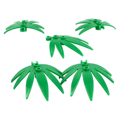 City MOC Plants Trees Flowers Petal Leaf Branch Educational Compatible Building Blocks Toys for Children DIY Bricks 6255 3741