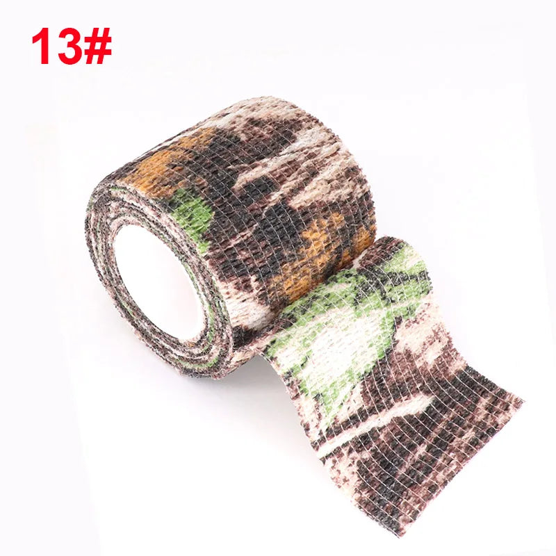 Elastic Bandage Camouflage Elastoplast Disguise Bicycle Self Adhesive Wrap Hunting Bick 4.8m Sports Protector Support