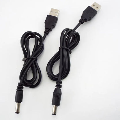 USB to DC 3.5*1.35mm 2.0*0.6mm 2.5*0.7mm 4.0*1.7mm 5.5*2.1mm 5.5*2.5mm Plug Jack DC 5V Power Extension Cable Connector