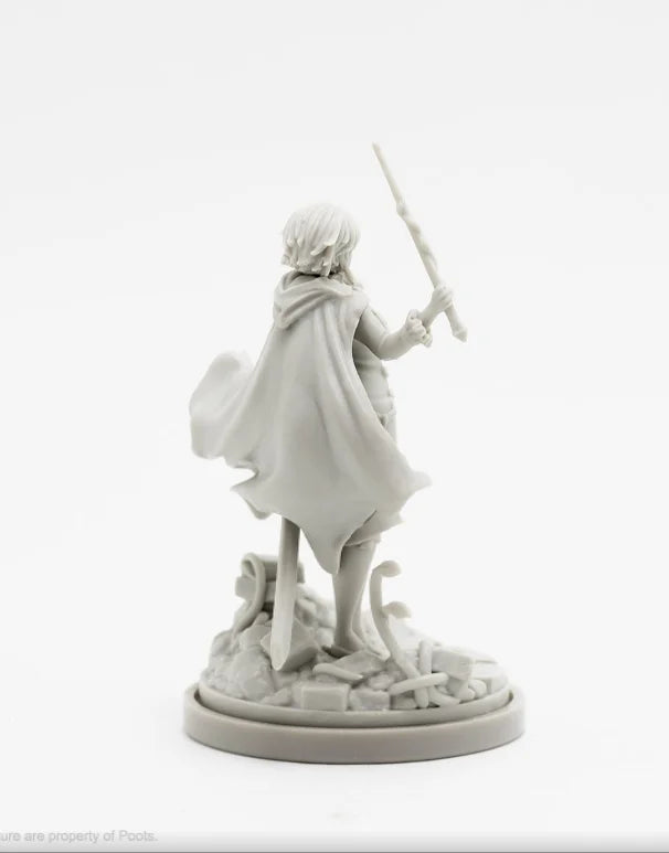 30mm Resin Figure model kits King-dom death Court Investigator  Unassembled and unpainted 043