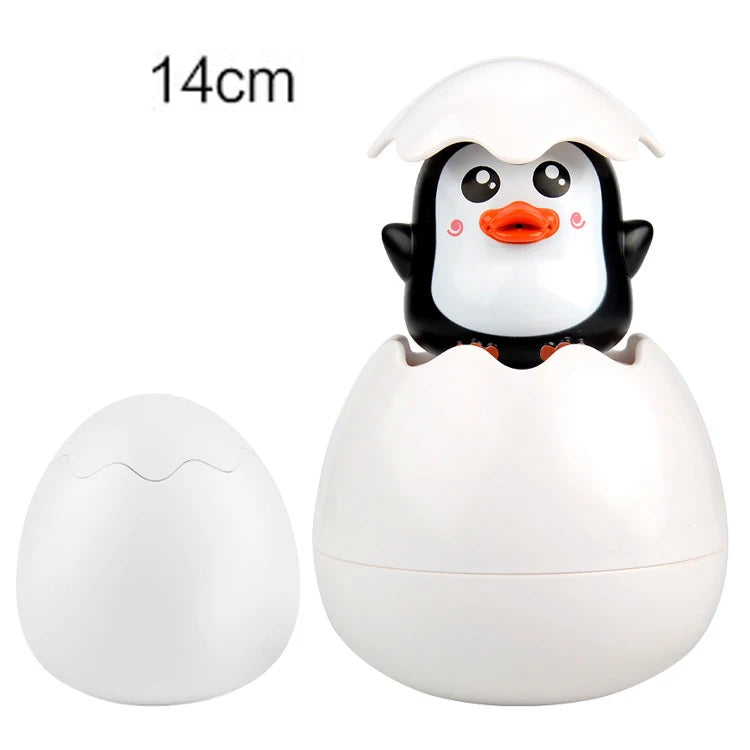 Shower Toy Children Swimming Shower Funny Toy Baby Cartoon Cute Duck Penguin Egg Water Spray Spray Sprinkler Boy Girl Toy