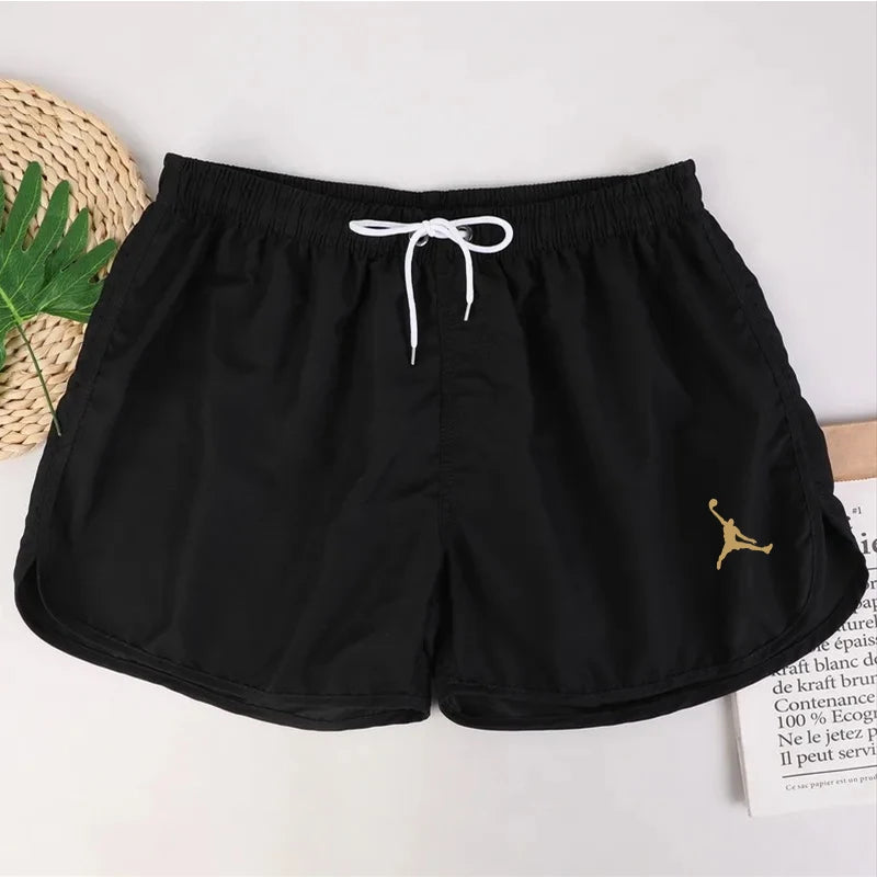 Men Running Shorts Gym Sport Short Pants Summer Fitness Sportswear Drawstring Without Inner Liner Male Jogging Gym Shorts