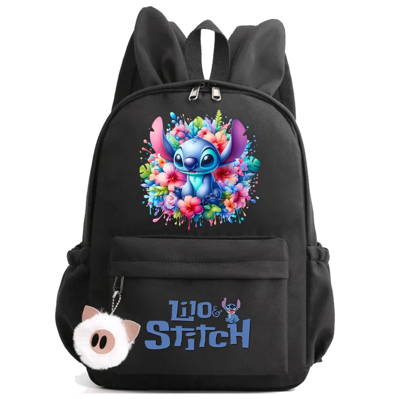 Disney Stitch Backpack for School Girl Boy Student Teenager Children Rucksack Women Casual Mochila Bags Kids Birthday Gifts Toys