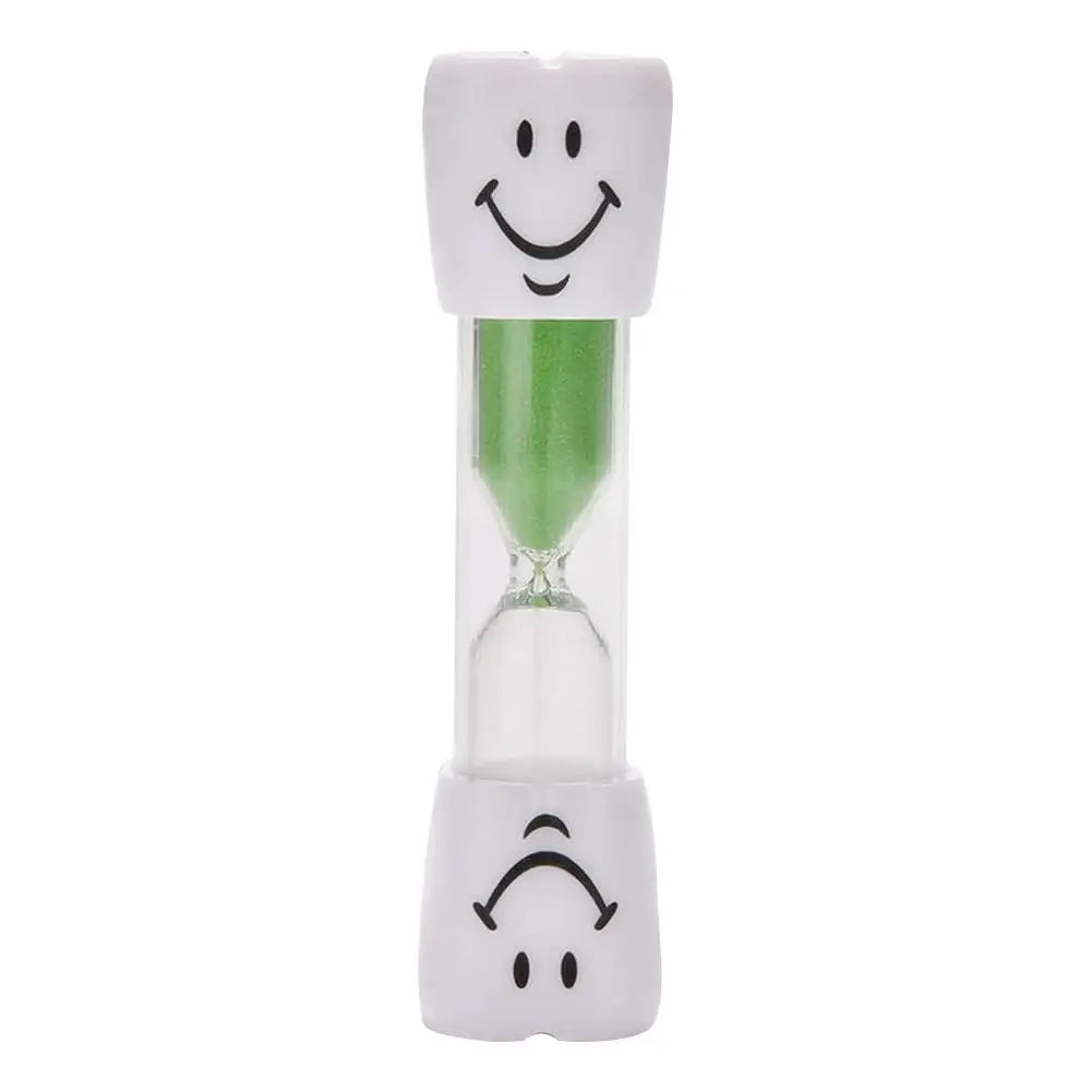 Creative Smiling Face Hourglass Sand Clock for Cooking Brushing Teeth 3 Minutes Sands Timer Sandglass for Children Kids Gift