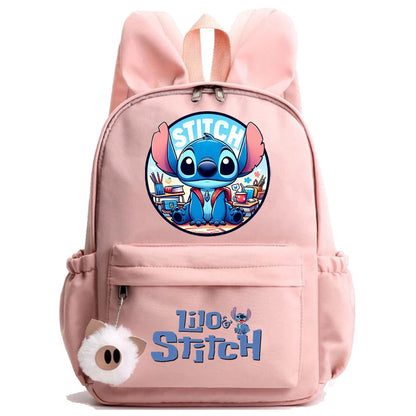 Disney Stitch Backpack for School Girl Boy Student Teenager Children Rucksack Women Casual Mochila Bags Kids Birthday Gifts Toys