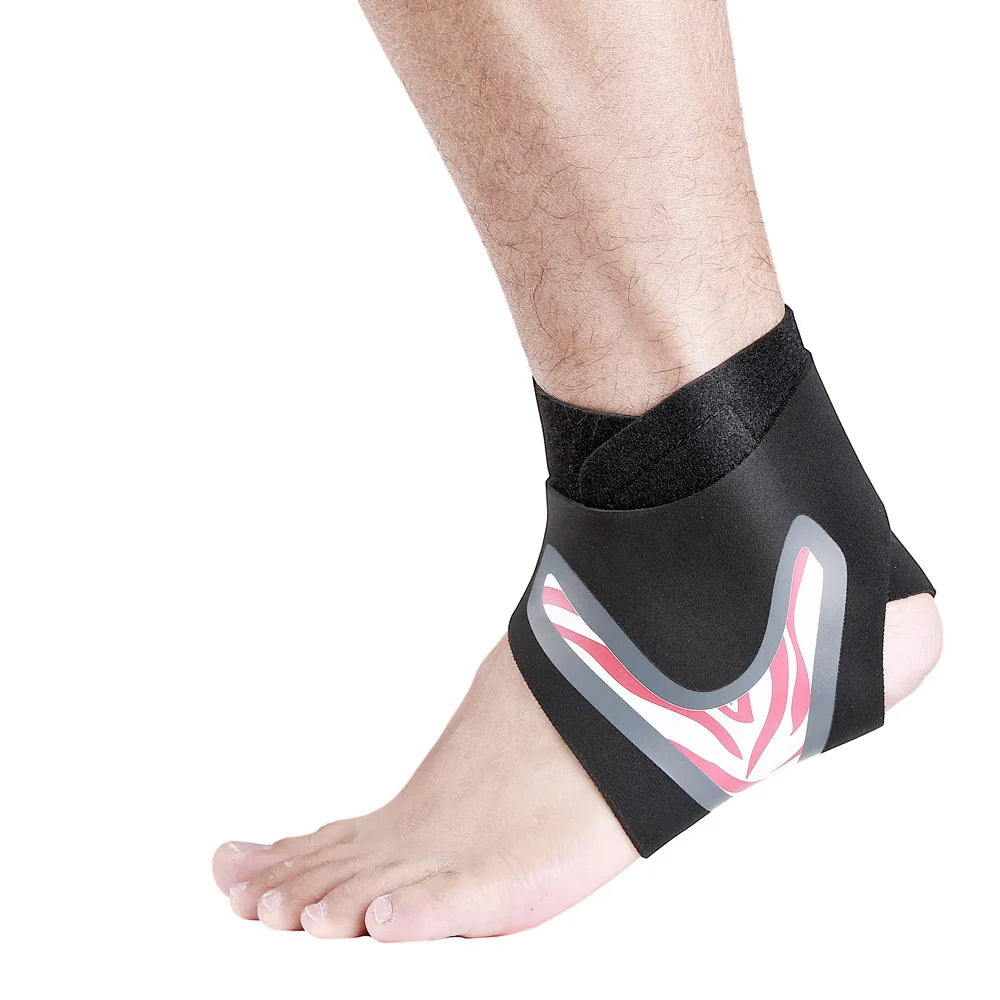 1PC Sports Compression Ankle Support Ankle Stabilizer Brace Tendon Pain Relief Strap Foot Sprain Injury Wrap Basketball Football