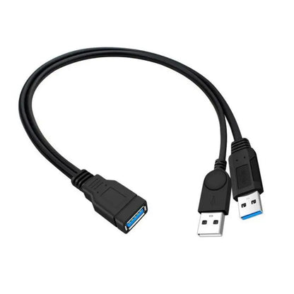 Y-line Durable Usb Extension Cable Usb 3.0 Data Transmission Cable Compatible With Mobile Hard Disk Length 35cm Hdd Data Cable