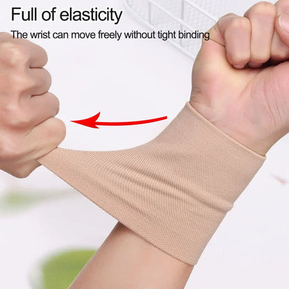 1Pcs Compression Wrist Sleeve Elastic Wrist Brace Wrist Supports for Men and Women Tennis Tendonitis Carpal Tunnel