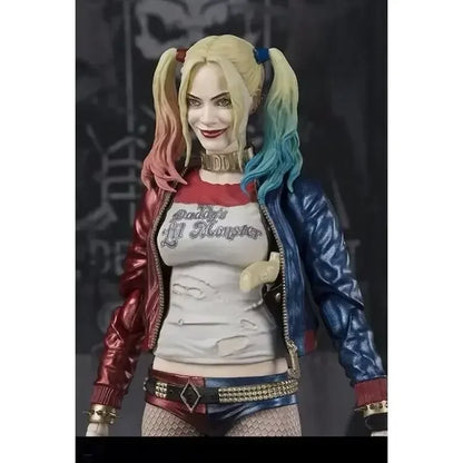 Shf Suicide Team X Task Force Ugly Harley Quinn Mobile Model Box Anime For Girls Toys Christmas Birthday Gifts Cool Decoration