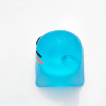 Novelty  Artisan KeyCap Cute Slime Custom Handmade Resin Keyboard Cap Key Cap for Mechanical Keyboard Accessories