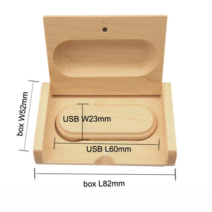 64gb(10 free custom LOGO )wooden usb + box usb flash drive pendrive 4gb 8gb 16gb 32gb 64gb memory stick photography photo