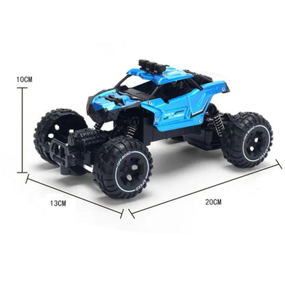 2.4G Alloy Electric Remote Control Car High Speed Off Road Racing Vehicle Truck Mini RC Car Toys for Boy Childrens Birthday Gift