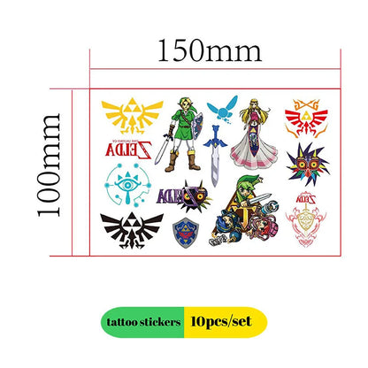 Game ZELDA Party Decoration Disposable Tableware Birthday Party Decorations Kids Boy Theme Supplies for Baby Shower Gift Toys