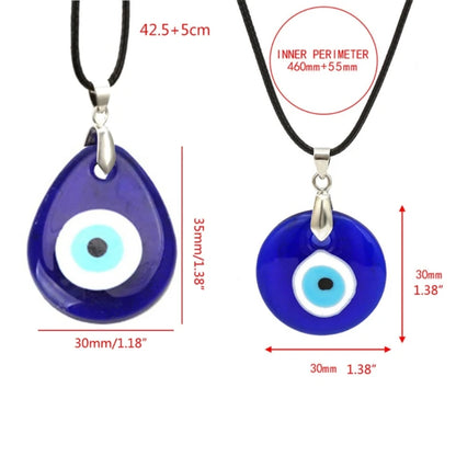 Lucky Blue Eye Necklace for Evil Eye Pendant Necklace Turkish for Evil Eye for Protection and Blessing for Men Women