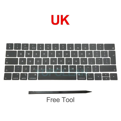 New A1706 A1707 Keyboard keys keycap US UK French EU For Macbook Pro Retina 13" 15" laptop key cap 2016 2017 Year