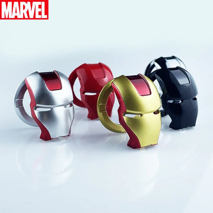 Captain America Iron Man car decoration accessories toy car ignition start switch button protective cover animation accessories