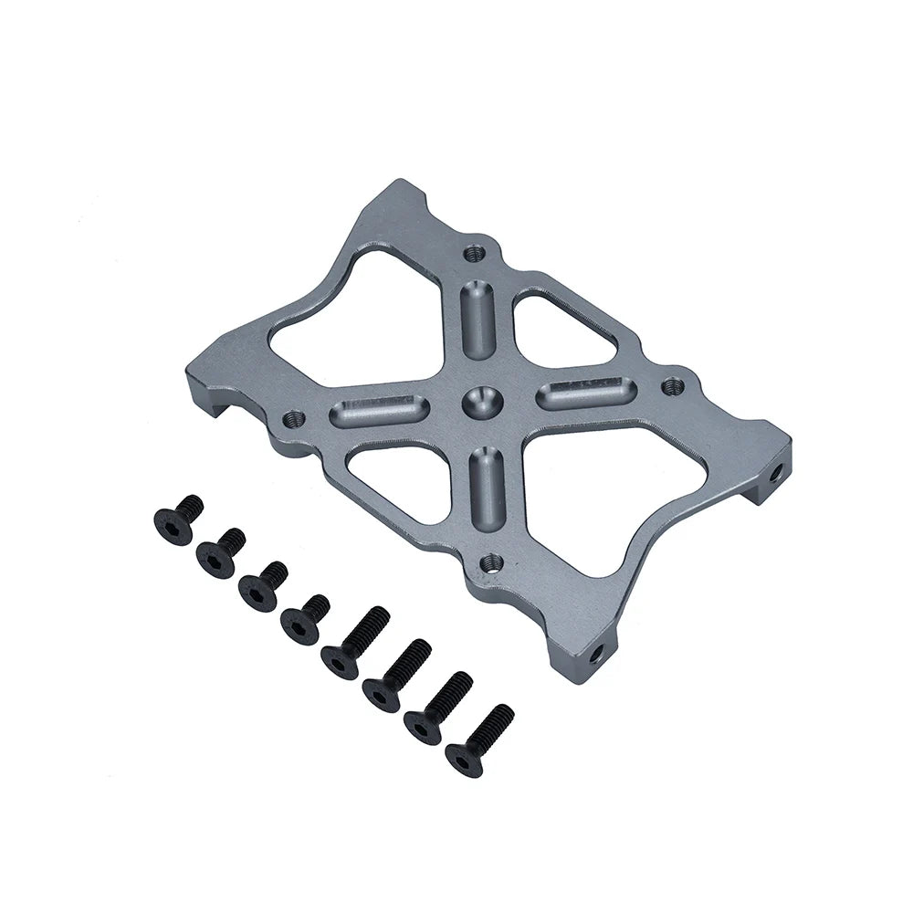 Aluminum Battery Plate Holder Mounting Frame Bracket for Axial SCX10 1/10 RC Remote Control Car Accessories Spare Parts