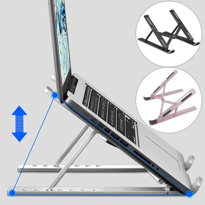 Universal Laptop Stand For Macbook Tablet Notebook PC Computer Accessories Adjustable Laptop Bracket Desk Holder Support Laptop