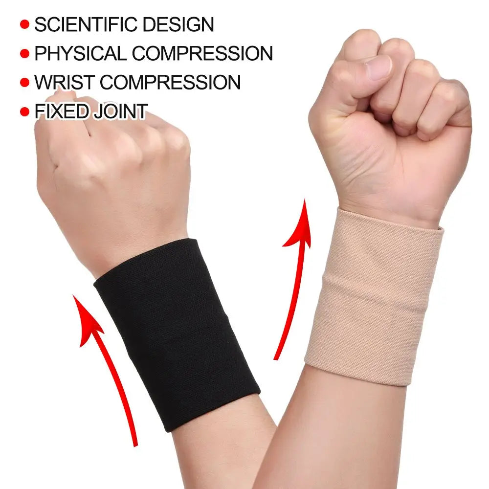 1Pcs Compression Wrist Sleeve Elastic Wrist Brace Wrist Supports for Men and Women Tennis Tendonitis Carpal Tunnel