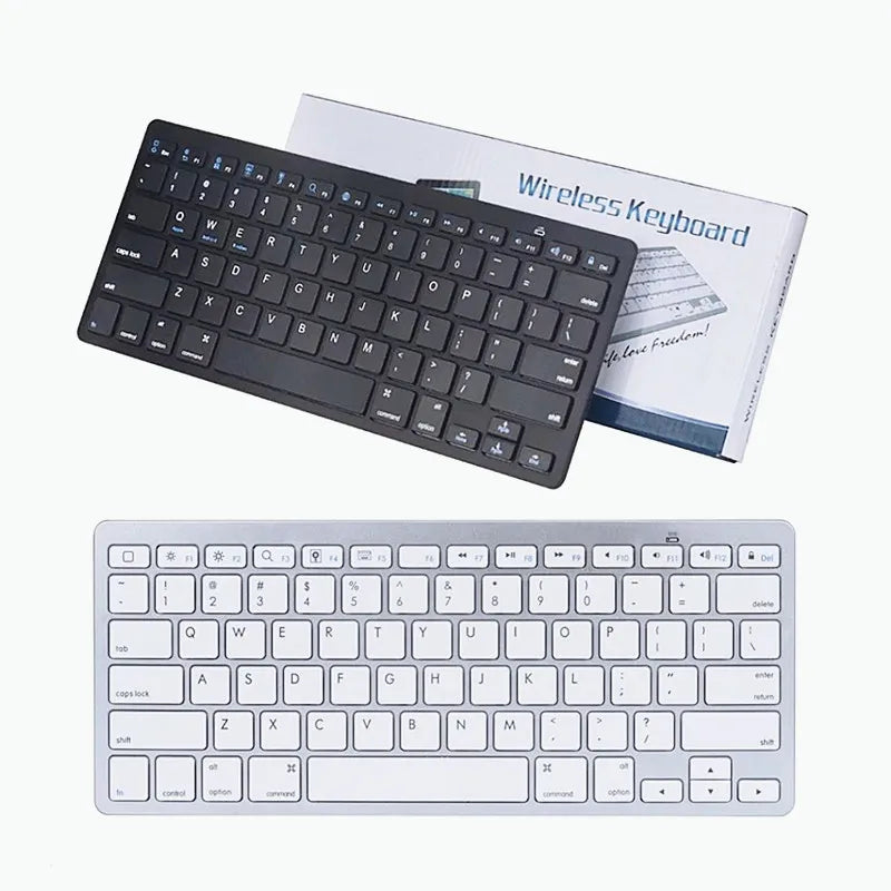 Wireless Bluetooth Keyboard Russian Spanish Korean French Arabic For Macbook Ipad Pro Moble Android Windows Phone Tablet Laptop