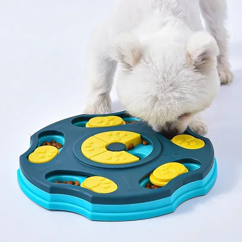 Dog Puzzle Toys Slow Feeder Interactive Increase Puppy IQ Food Dispenser Slowly Eating NonSlip Bowl Pet Cat Dogs Training Game