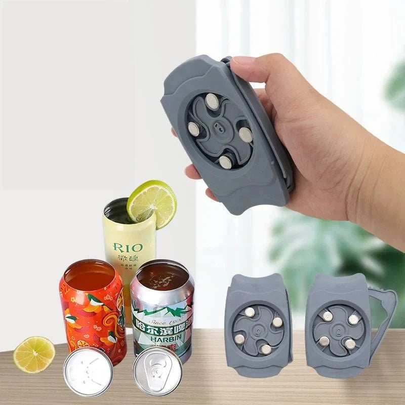 1pcs Multifunctional Portable Beer Can Opener, Can Cap Cut Coke Bottle Quick Opener, Party Bar Potluck Opener, Household Gadgets