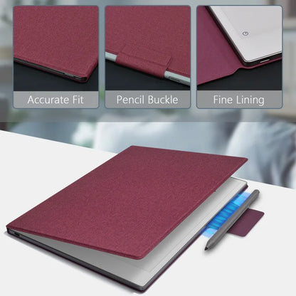 Slim Flip Book Cover for Funda Remarkable Paper Pro (2024) 11.8" eBook Magnetic Adsorption Case Smart Wake/Sleep