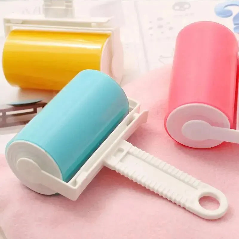 1PCS Hot Sale Household Colorful Cleaning Tools Lint Roller Remover Sticky Brush Roller For Pet Hair