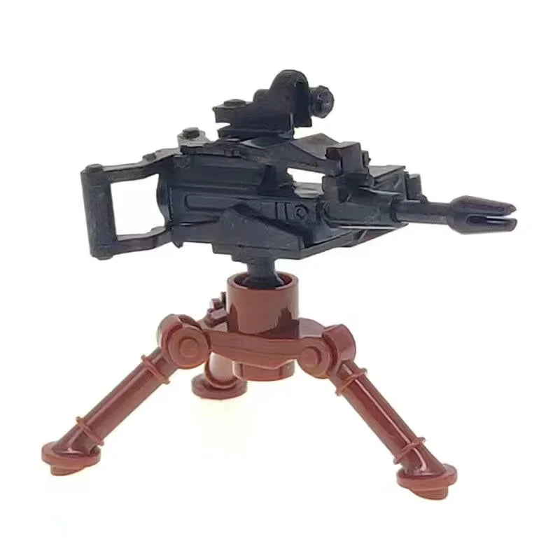 WW2 Military Building Blocks Solider Figures Gifts Weapons Machine Guns Equipments Accessories RPG MK19 Gatling NSV Mortar MOC