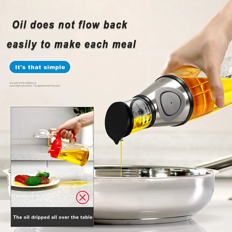 Olier Oil Bottlle Kitchen Supplies Olive Oil Sprayer Kitchen Dispenser for Kitchen Convenience Bottle for Oil Bottle Dispenser