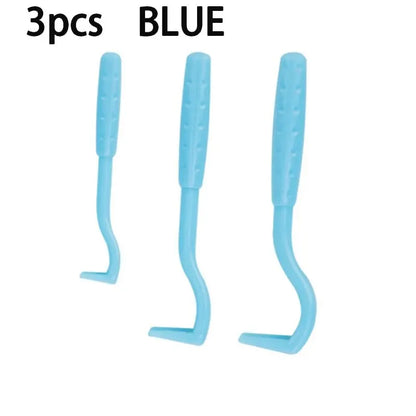 3-Piece Set of Pet Plastic Insect Catchers Available In Blue and Green