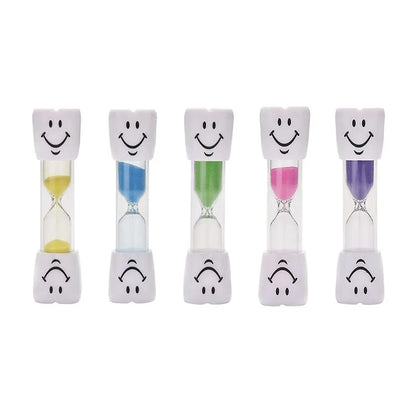 Creative Smiling Face Hourglass Sand Clock for Cooking Brushing Teeth 3 Minutes Sands Timer Sandglass for Children Kids Gift