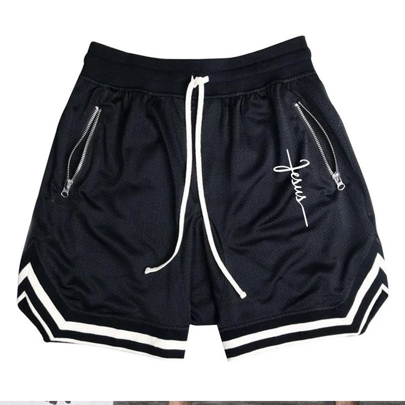 Men's Summer Sports Basketball Shorts Fitness Quick Dry Running Joggers Shorts Casual Loose Large Size Bermuda Shorts