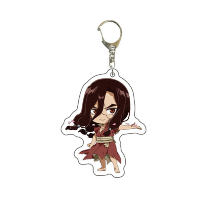 6CM Anime Dr.Stone Acrylic Keychain Model Cosplay Charm Characters Ornament Accessories Goods Collection Gifts