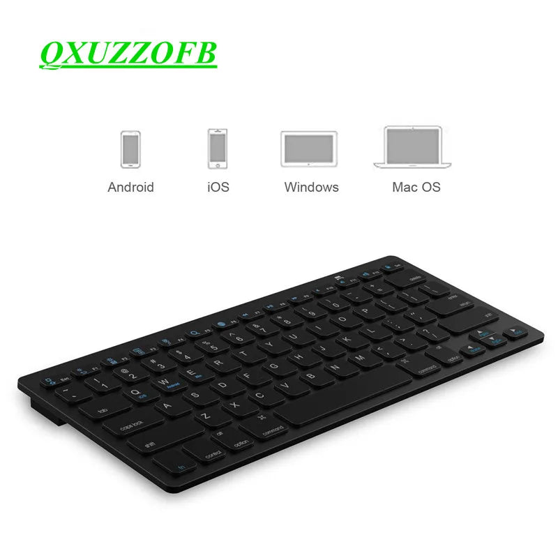 Wireless Bluetooth Keyboard Russian Spanish Korean French Arabic For Macbook Ipad Pro Moble Android Windows Phone Tablet Laptop