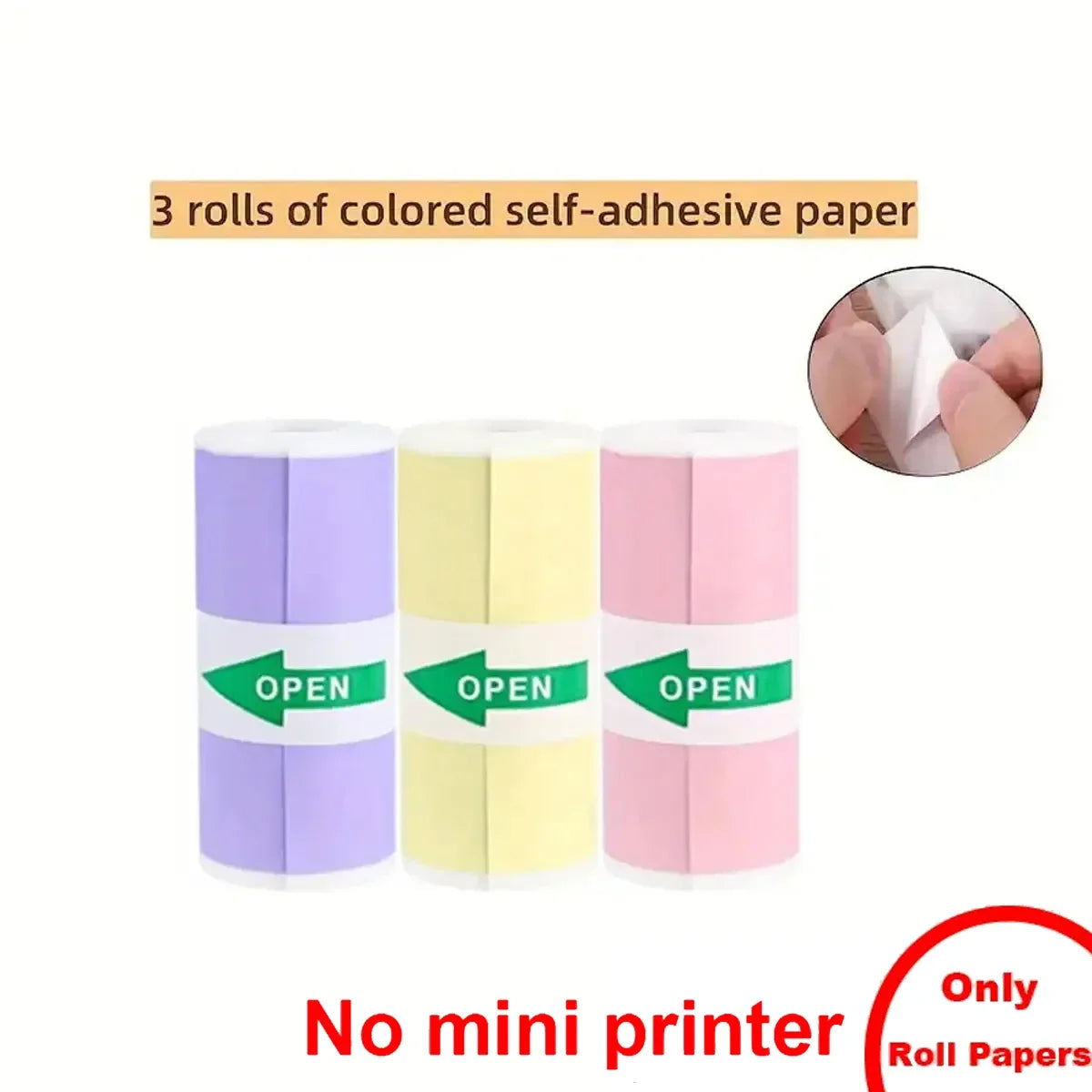 Mini Thermal Printer,Bluetooth Labler Printer,Portable Inkless Printers Compatible with Android and ios,Printable Photos,Lists