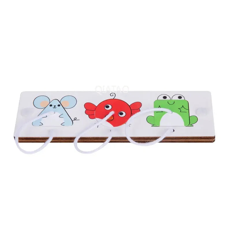 DIY Montessori Activity Busy Board Unlock Door Latch Toys Wooden Puzzle Accessories Material Early Education Skill Learning Toys